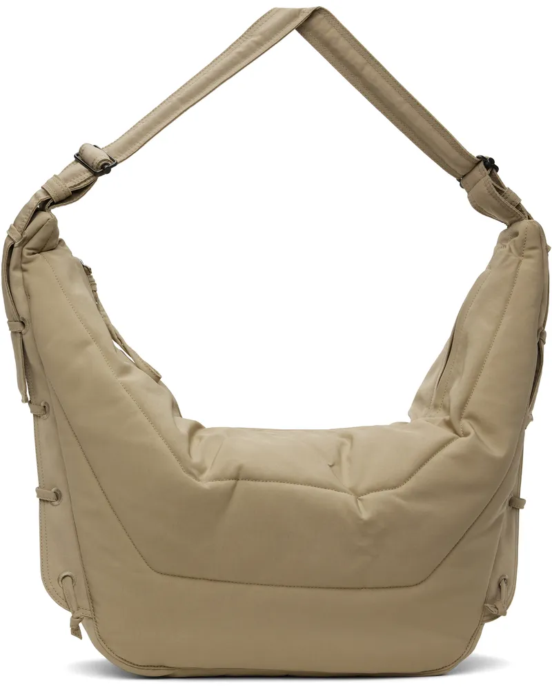 Christophe Lemaire Beige Large Soft Game Bag Bg001