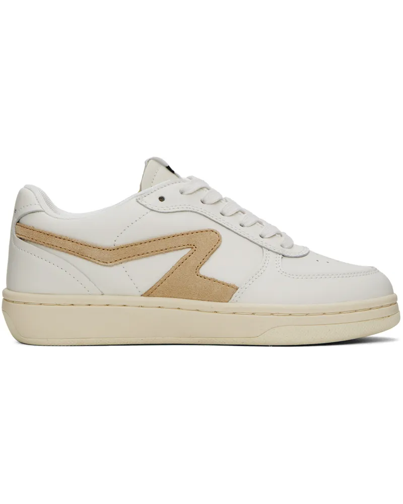 Rag & Bone Off-White Retro Court Sneakers Dune