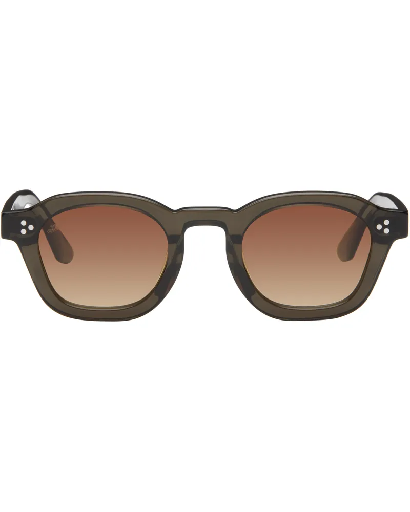 AKILA Gray Logos Sunglasses Umber