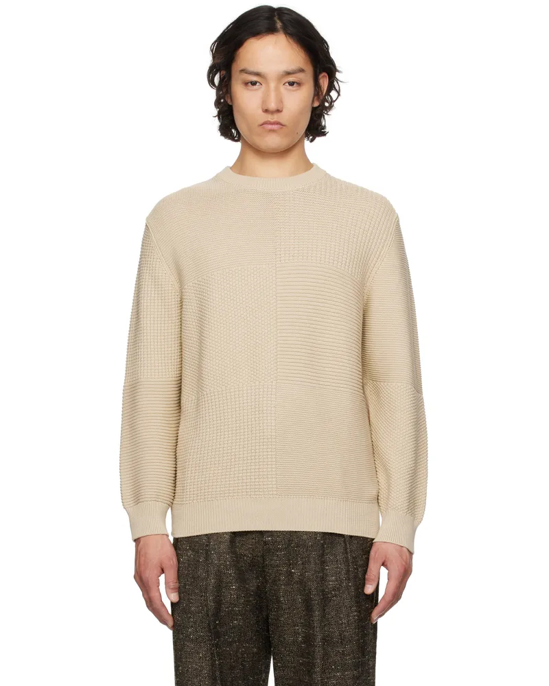Paul Smith Beige Organic Cotton Sweater Brown