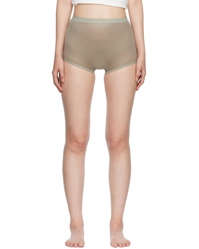 Maison Margiela Green Stitch Briefs 741