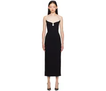 SSENSE Exclusive Black & White Marlo Maxi Dress