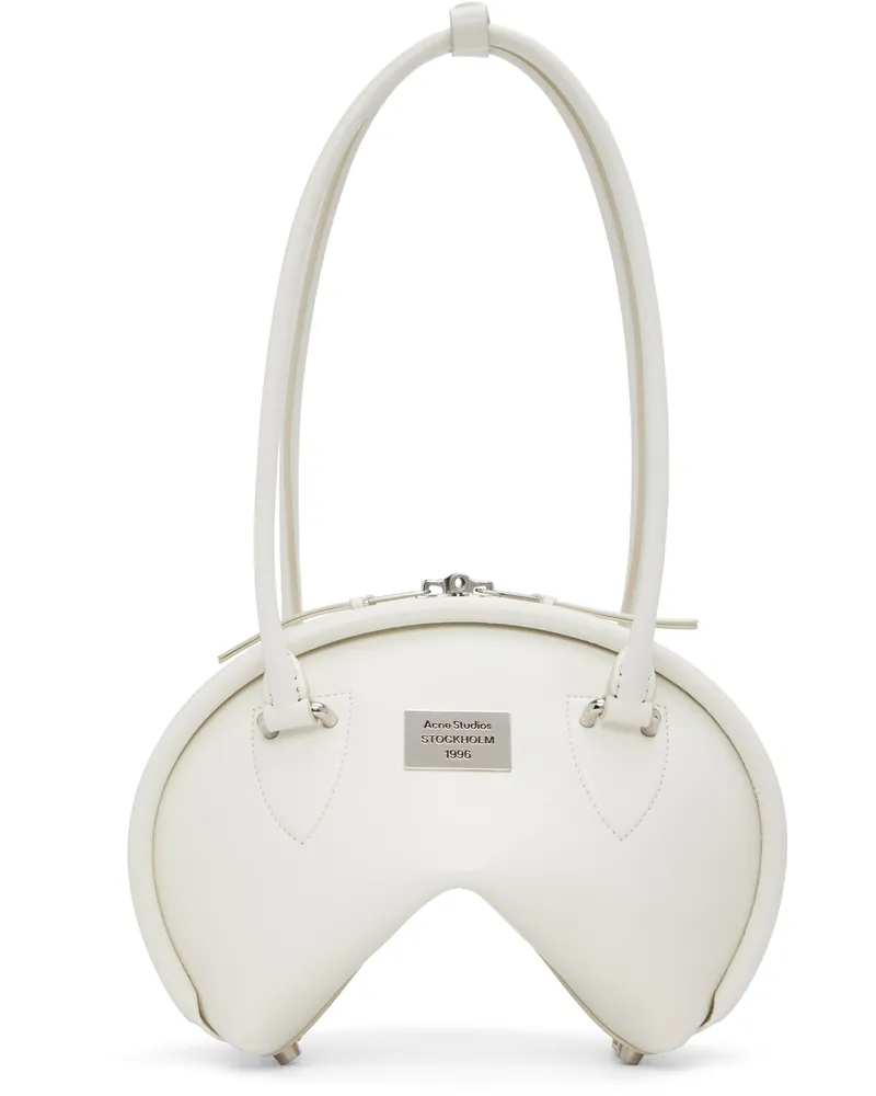 Acne Studios Off-White Bowlina Mini Shoulder Bag Dbg