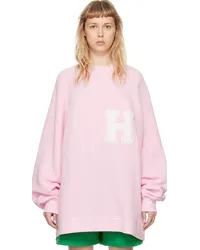 HALFBOY Pink Patch Sweatshirt Pink