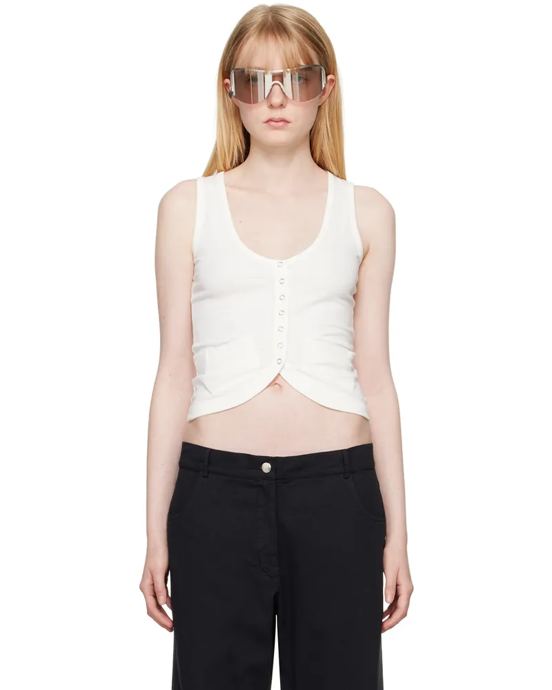 GIMAGUAS White Maelynn Tank Top White