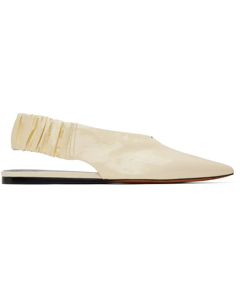 Proenza Schouler Off-White Spike Ballerina Flats 101