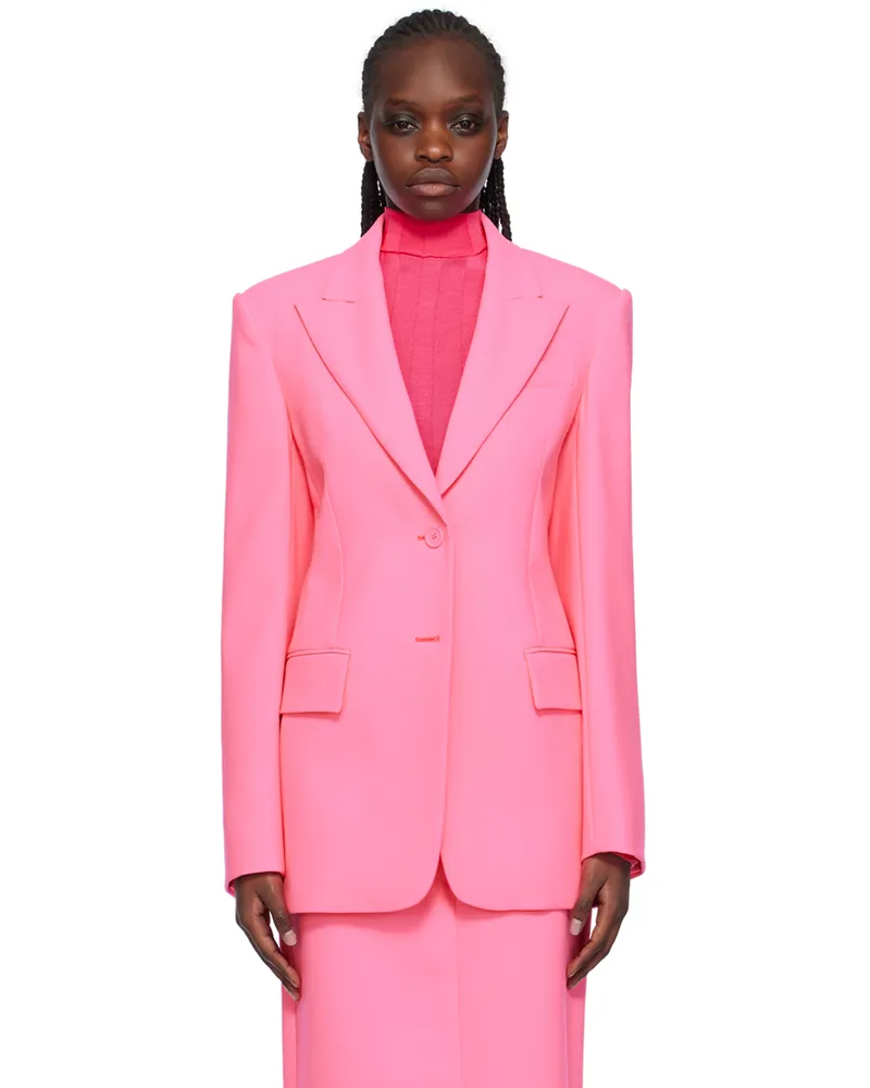 SPORTMAX Pink Zermat Blazer Fuschia