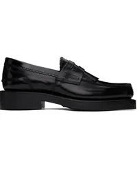 Our Legacy Black Fringed Loafers Black