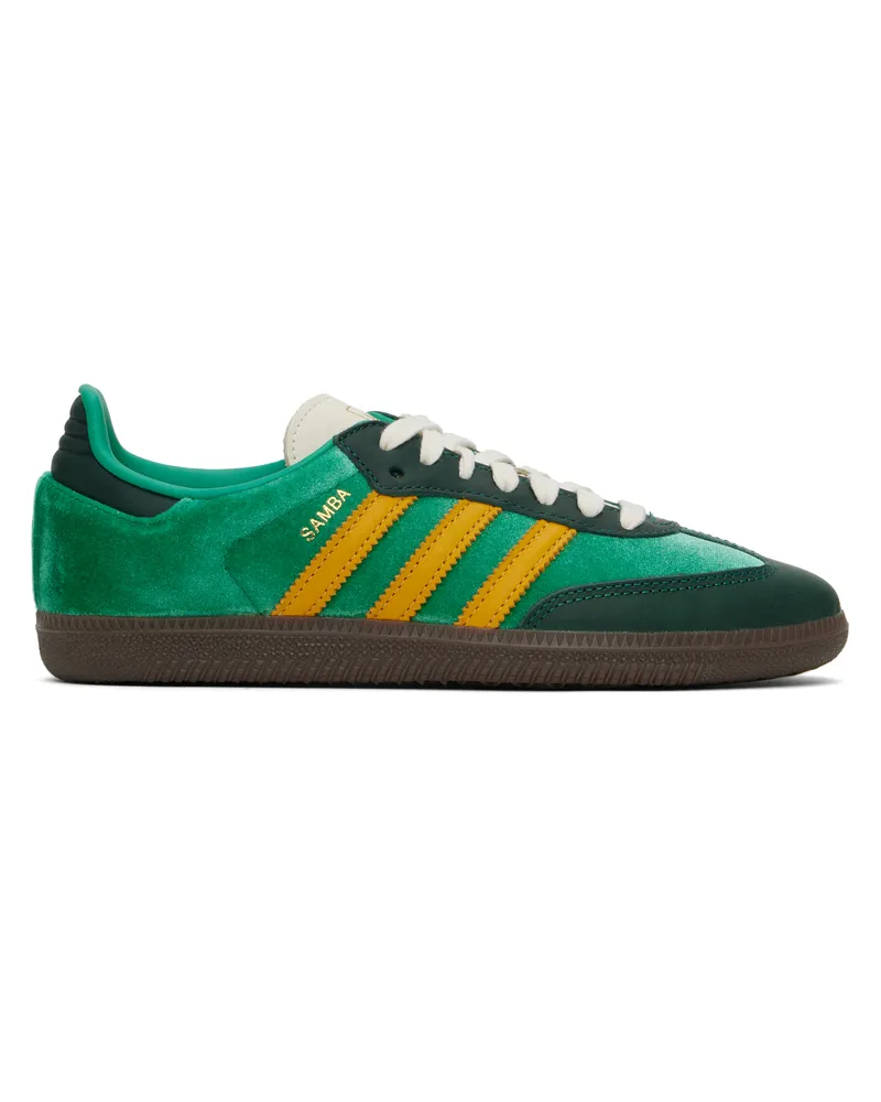 adidas Green Samba OG Sneakers Court