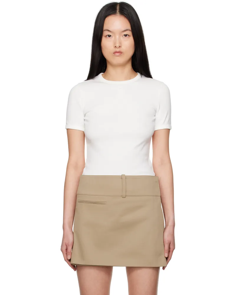 Courrèges White Heritage T-shirt 0001