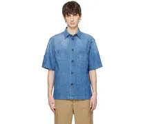 Blue Nodola Denim Shirt