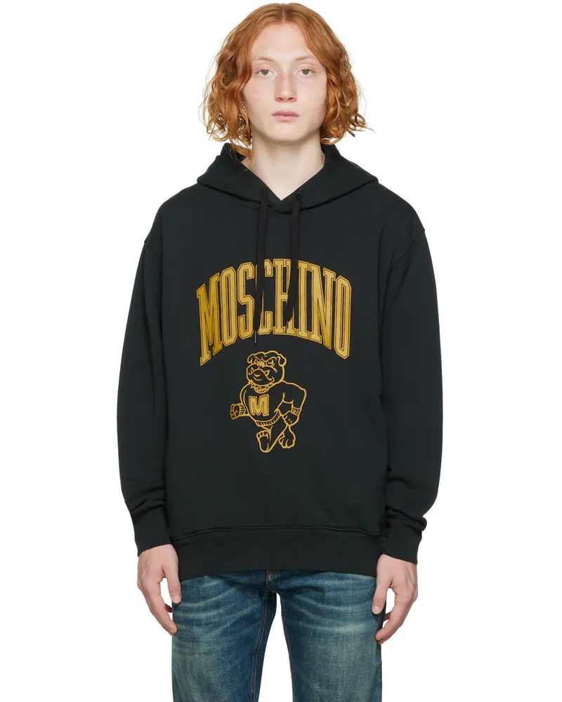 Moschino Blue Varsity Hoodie A1555