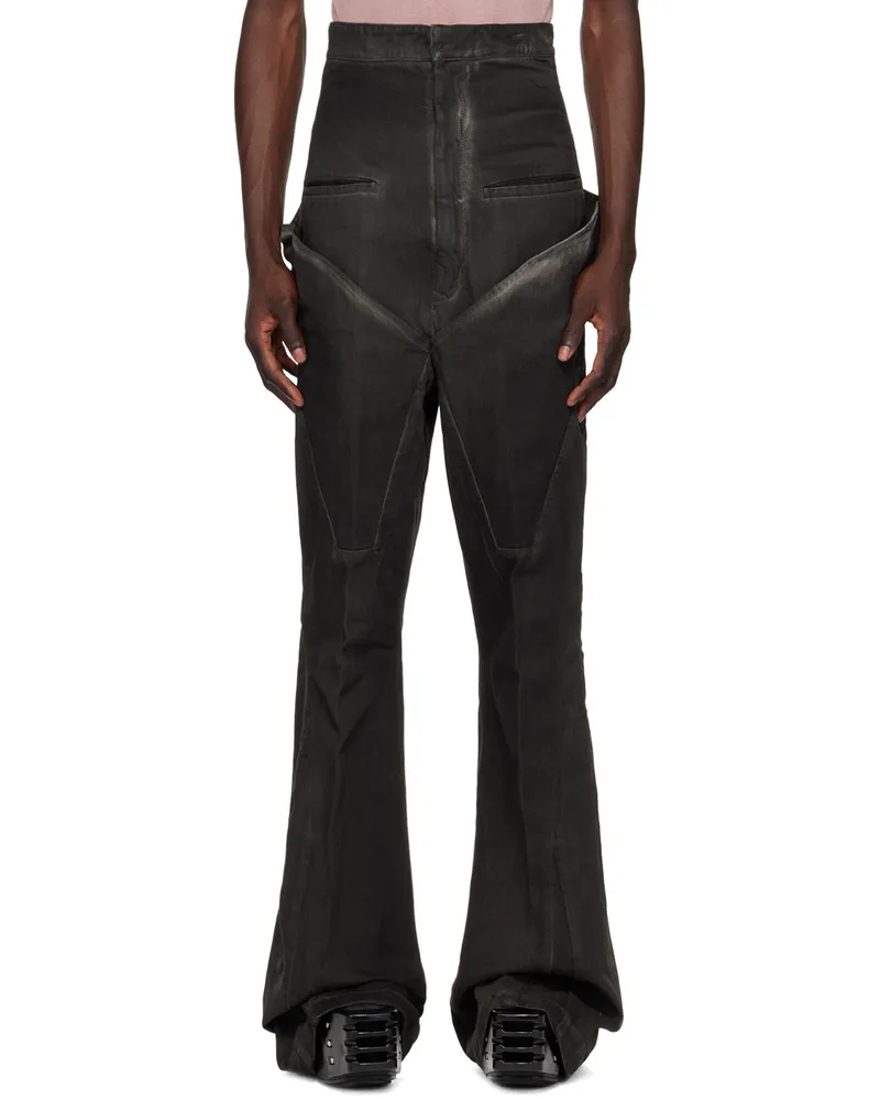 Rick Owens Gray Lido Dirt Bolan Jeans 78