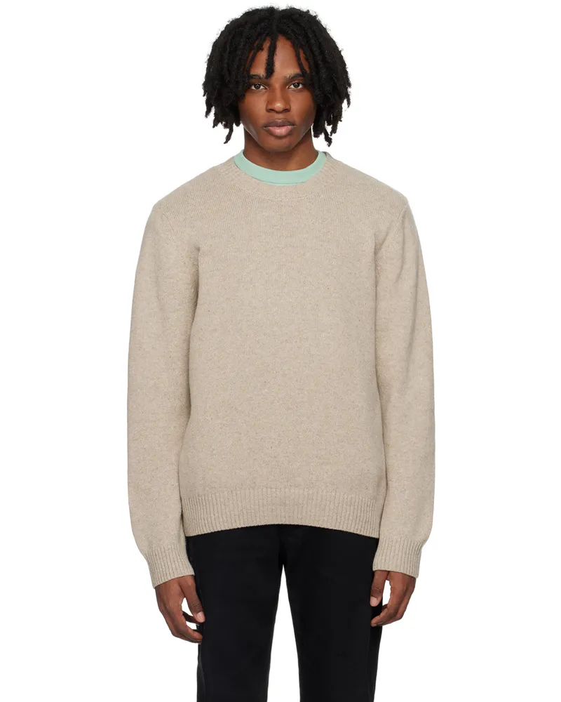 A.P.C. Beige Lucien Sweater Aae