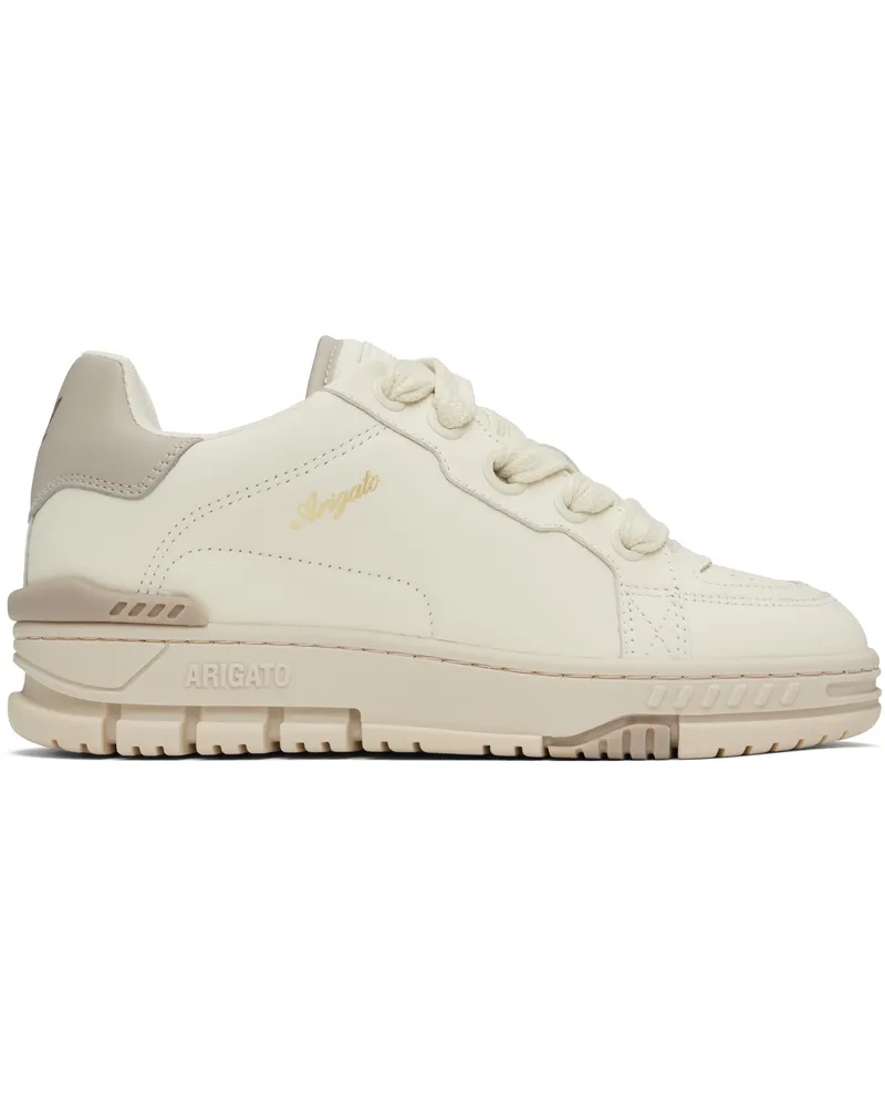 Axel Arigato Off-White & Taupe Area Haze Sneakers Beige