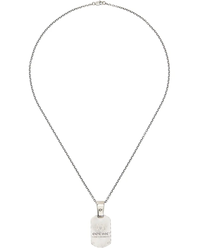 Yohji Yamamoto Dock Tag Pendant Necklace 1