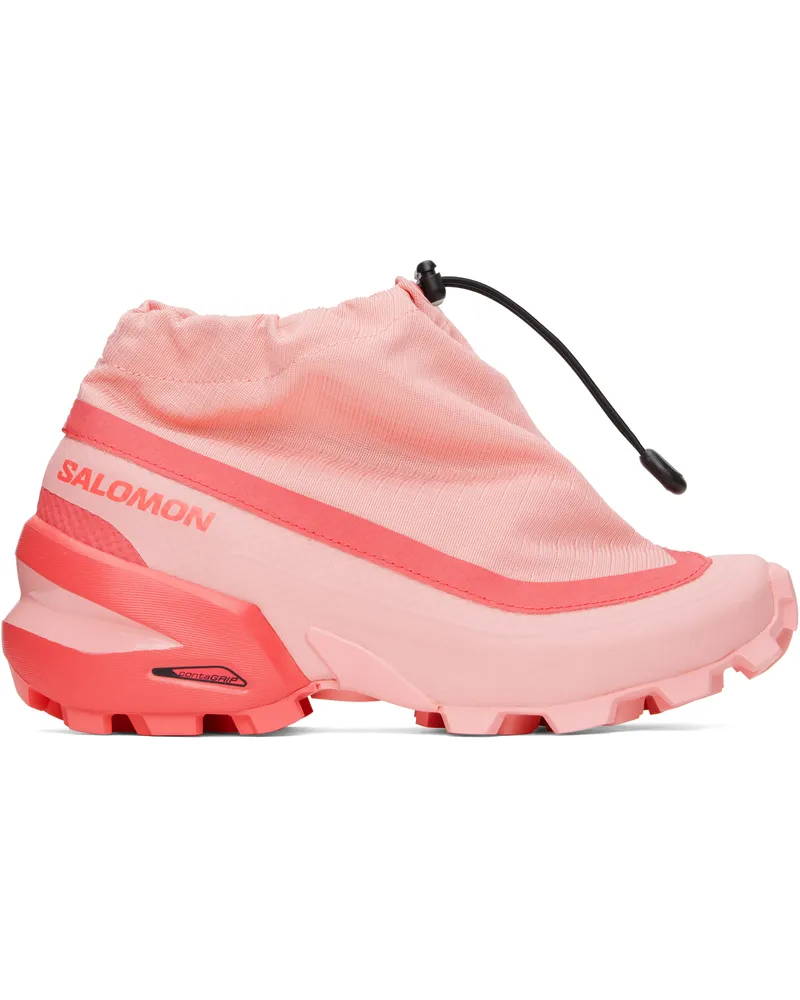 Maison Margiela Pink Salomon Edition Cross Low Sneakers Ha455