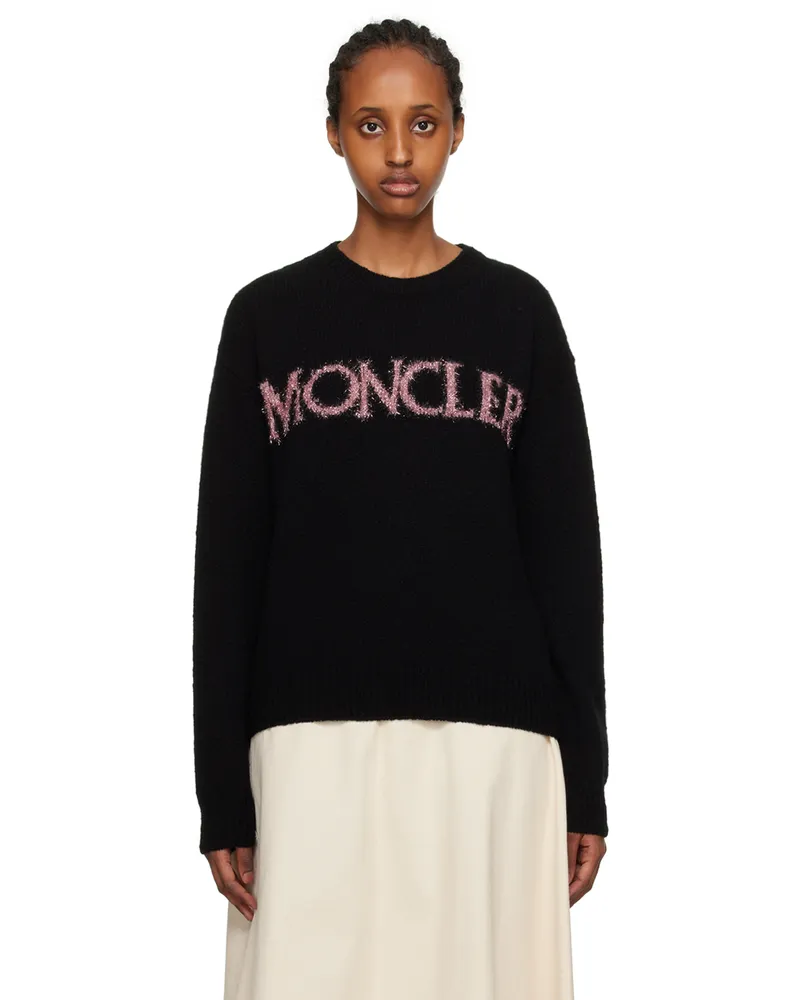 Moncler Black Intarsia Sweater P95