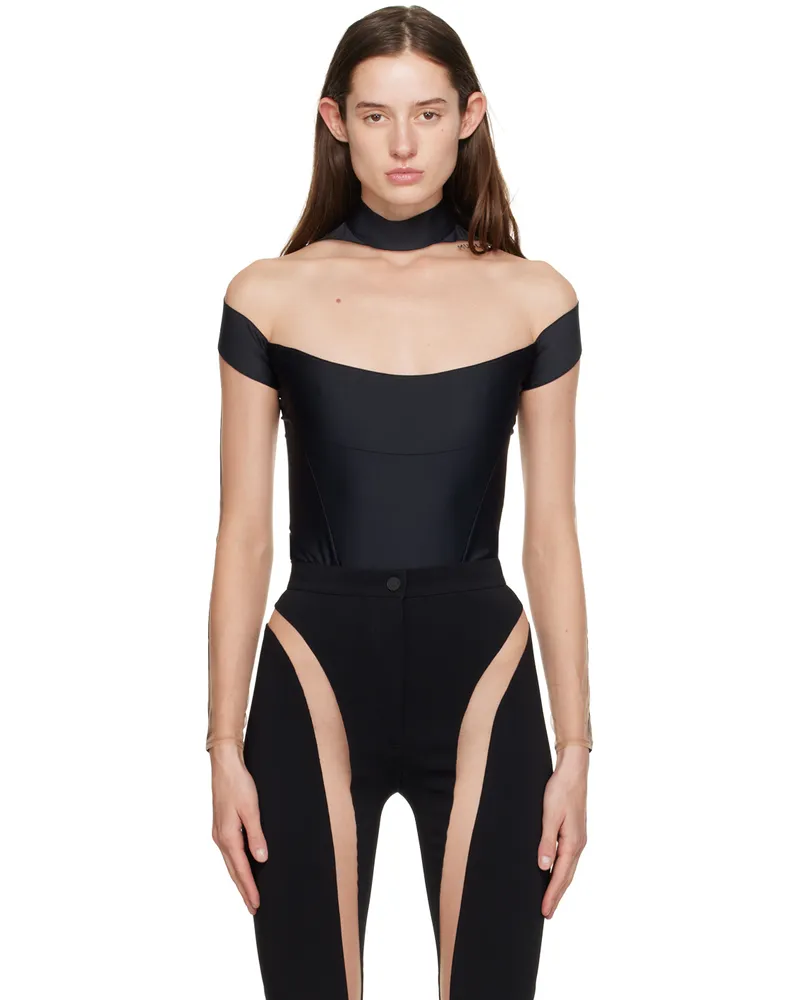 Thierry Mugler Black Illusion Bodysuit B99n1