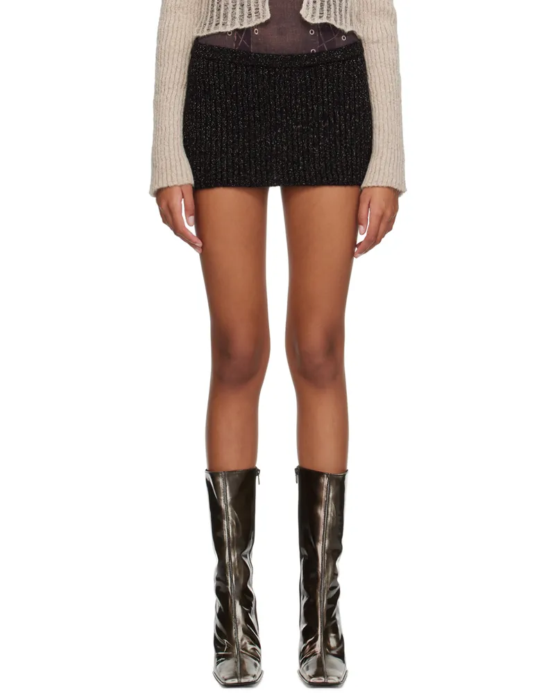 Miista Black Maru Miniskirt Black