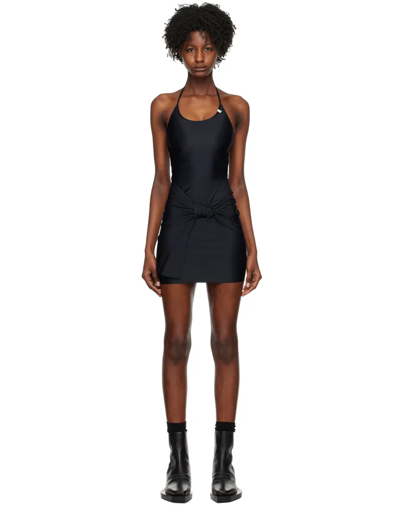 1017 ALYX 9SM Black Swirl Minidress Blk0001