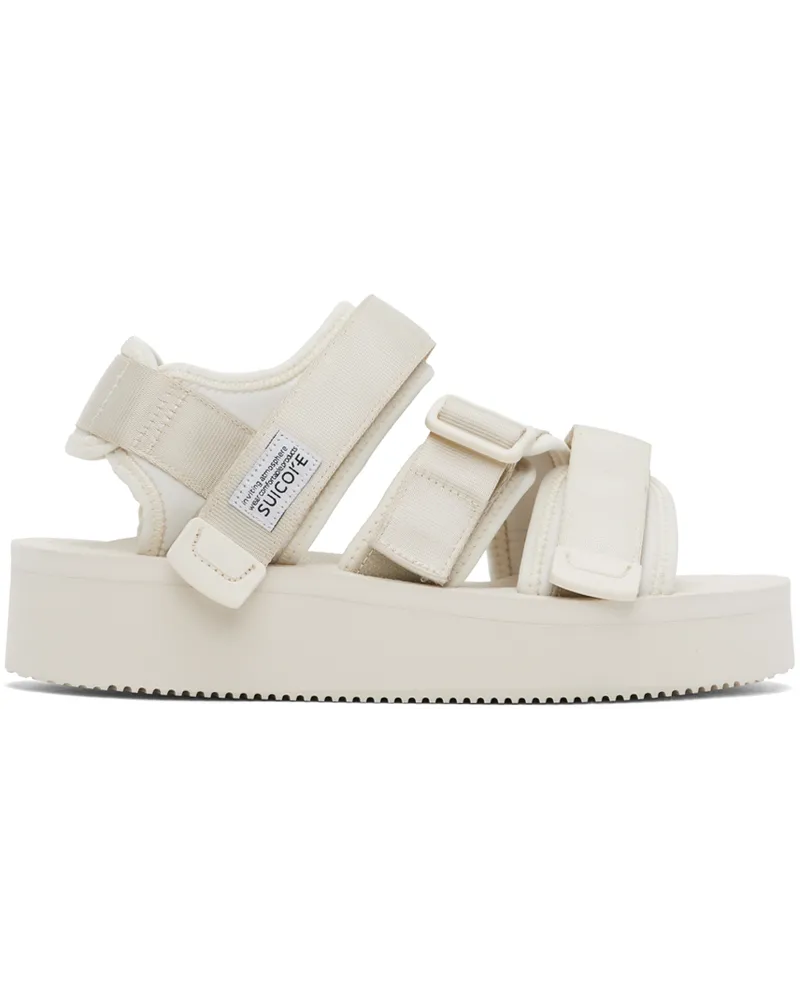 SUICOKE Off-White KISEE-PO Sandals Chalk