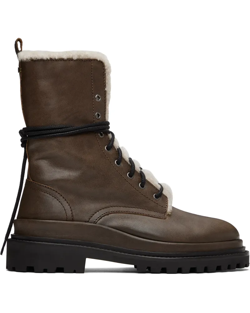Isabel Marant Brown Ghiso Boots Vintage