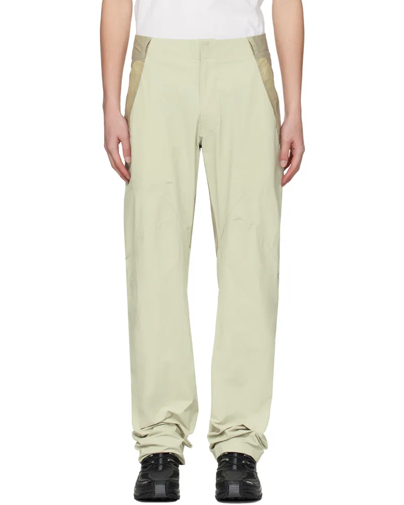 Post Archive Faction Beige 6.0 Center Trousers Ivory