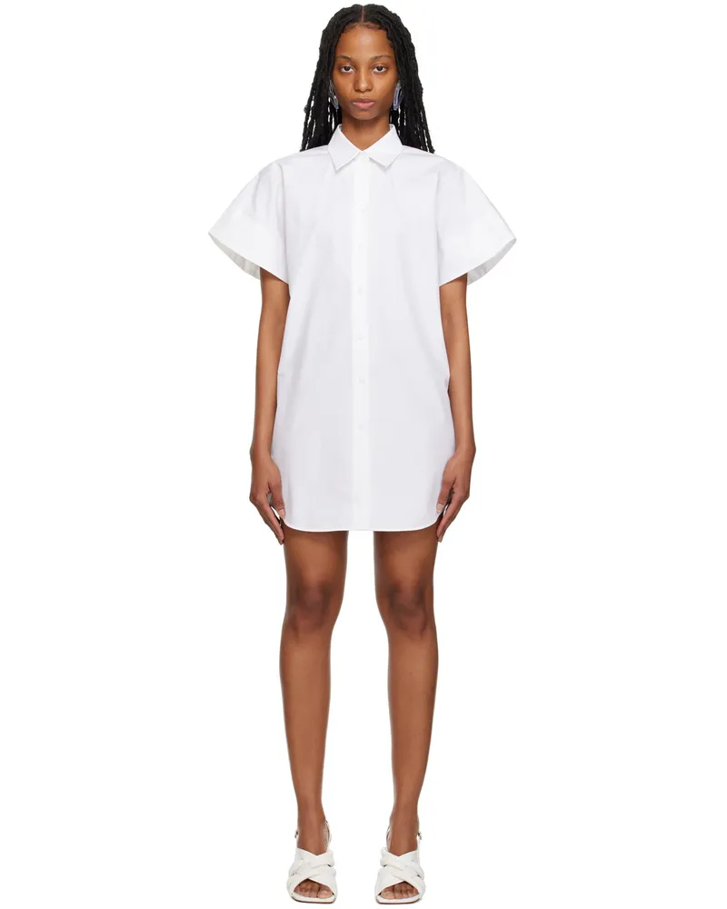 SPORTMAX White Piovra Minidress 001