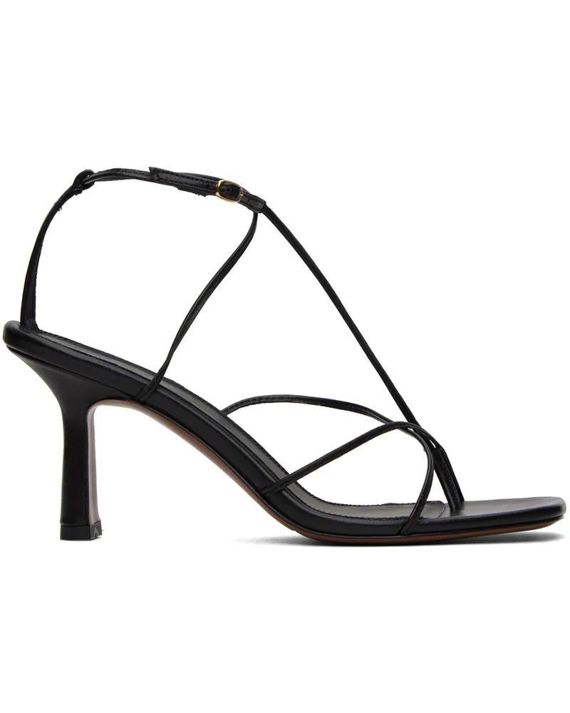 NEOUS Black Alphard Heeled Sandals Black