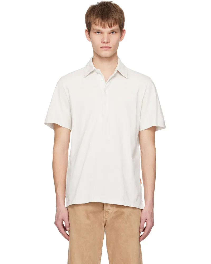 BARENA Off-White Scalmana Polo 485