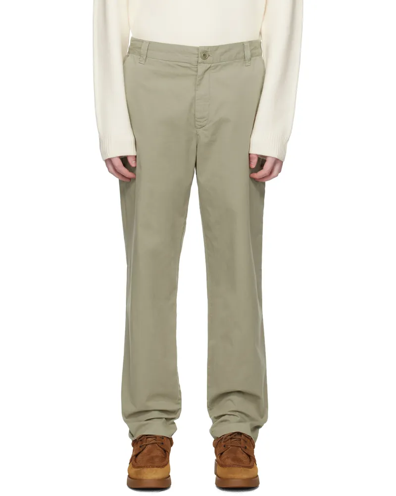 A.P.C. Beige Lawrence Trousers Kav