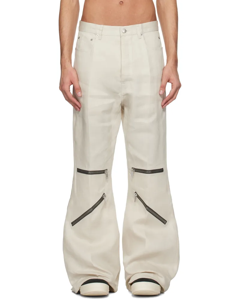 Rick Owens Off-White Hollywood Bolan Cargo Pants 41