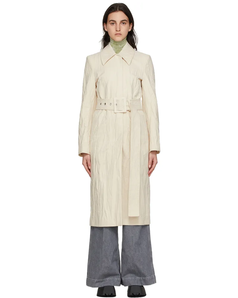 Acne Studios Beige Orletta Coat Ae9