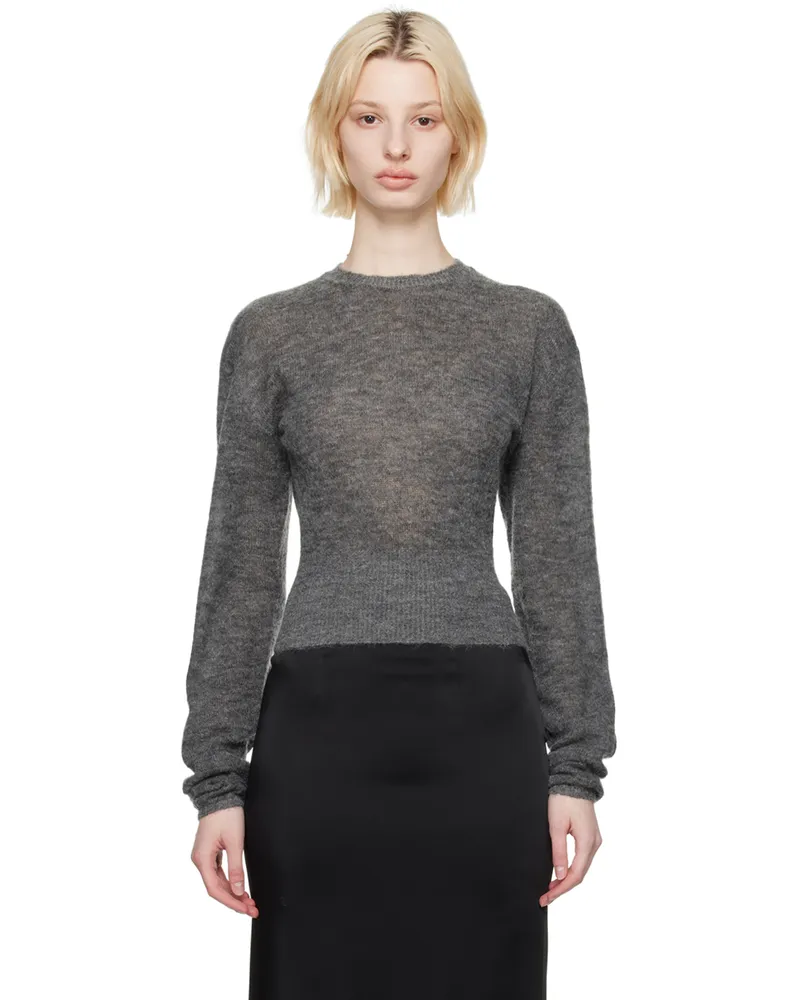 16ARLINGTON SSENSE Work Capsule – Gray Endora Sweater Anthracite