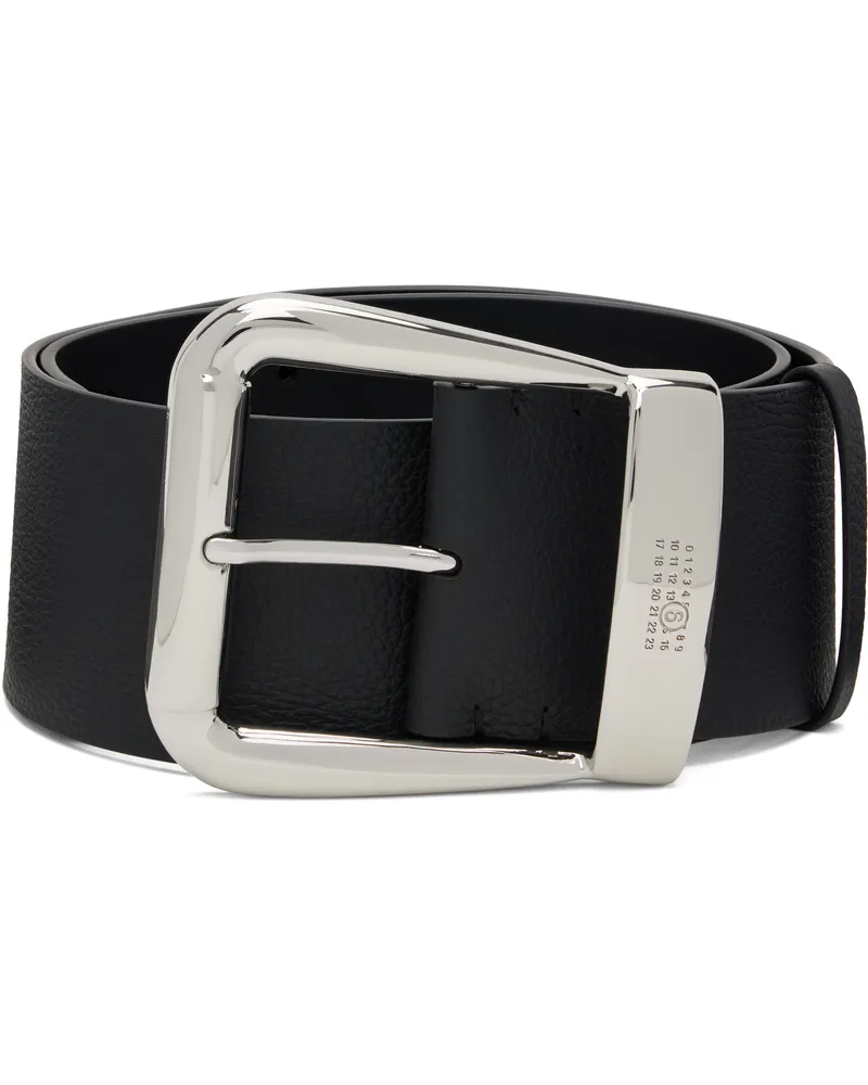 Maison Margiela Black Leather Belt T8013