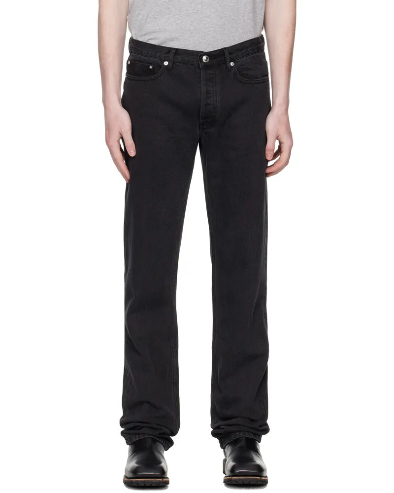 A.P.C. Black New Standard Jeans Lze