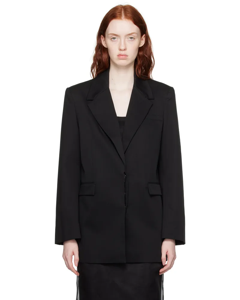GAUGE81 Black Clarens Blazer 100