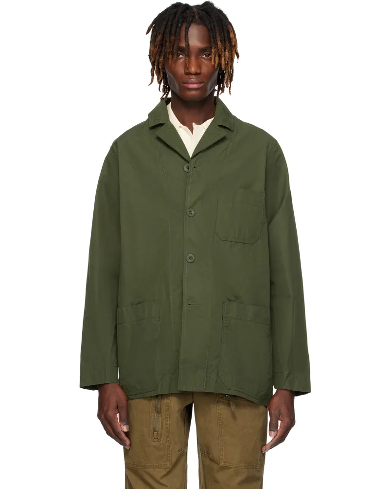 Casey Casey Khaki Verger Bis Jacket Olive