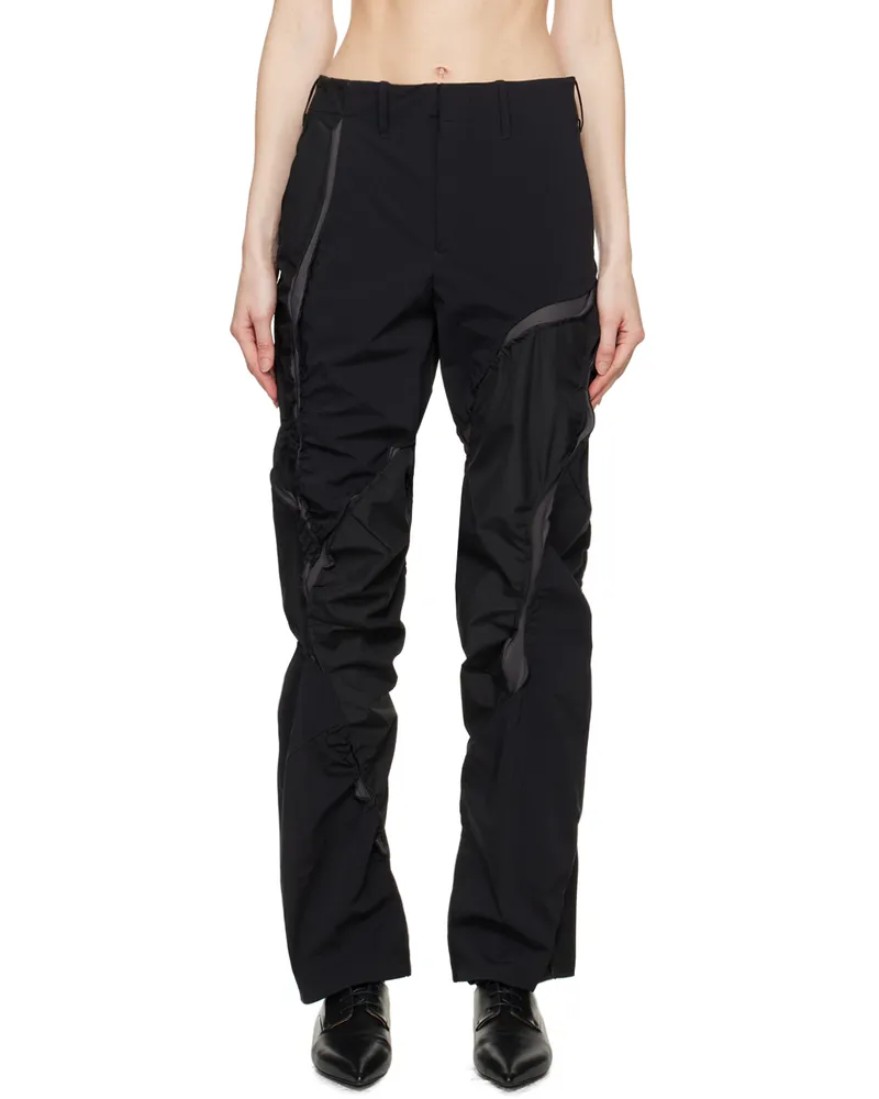 Post Archive Faction Black 6.0 Technical Left Trousers Black