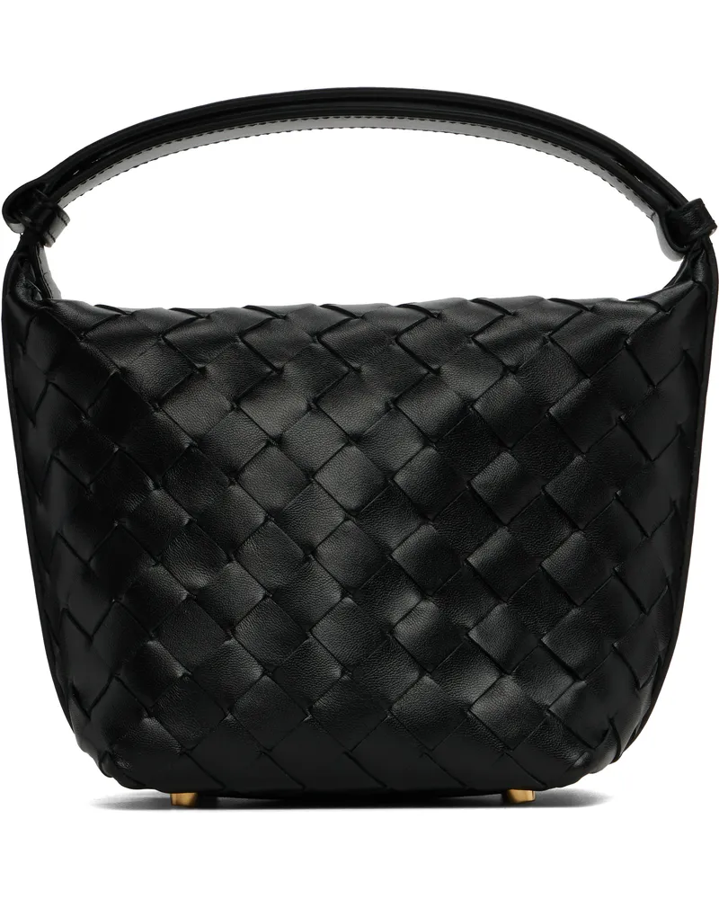 Bottega Veneta Black Micro Wallace Bag 8425