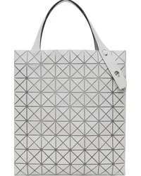 Issey Miyake White Prism Plus Tote White