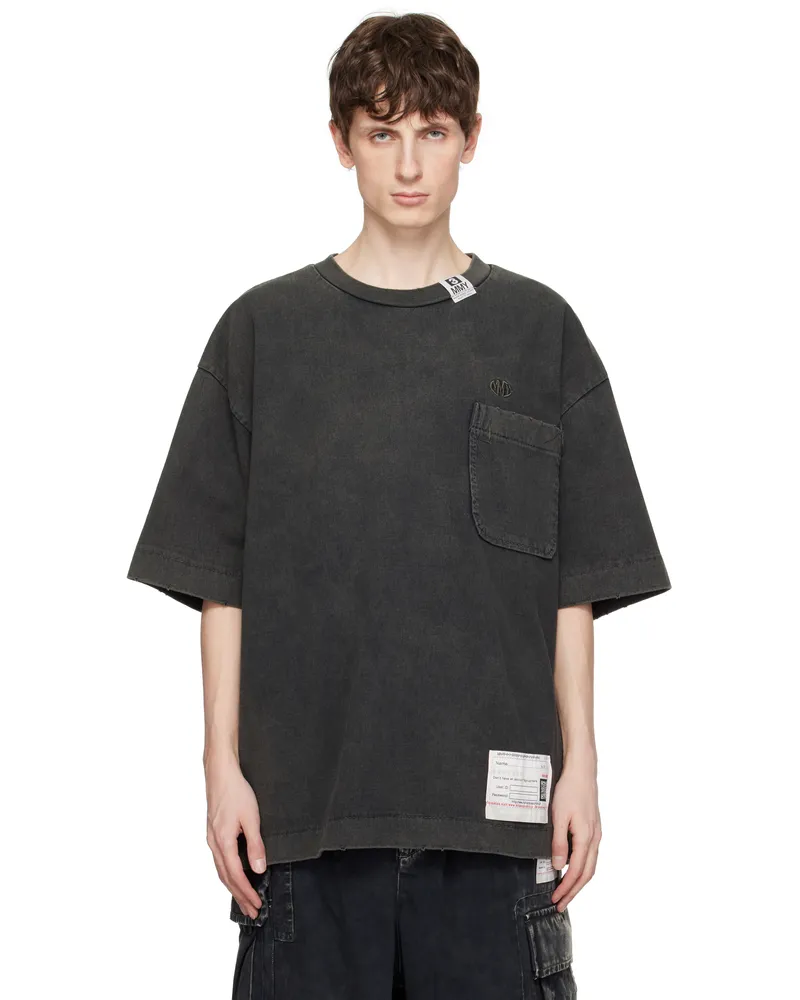 MIHARAYASUHIRO Black Amateur Sewn Like T-shirt Black