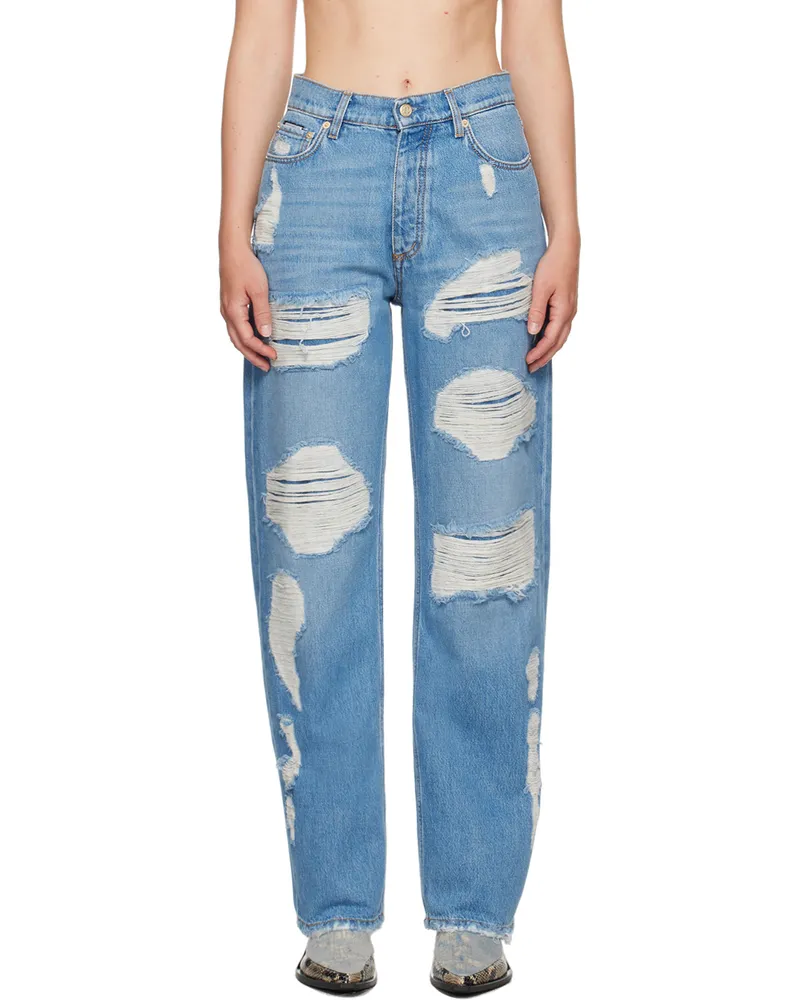 Eytys Blue Benz Jeans Erode