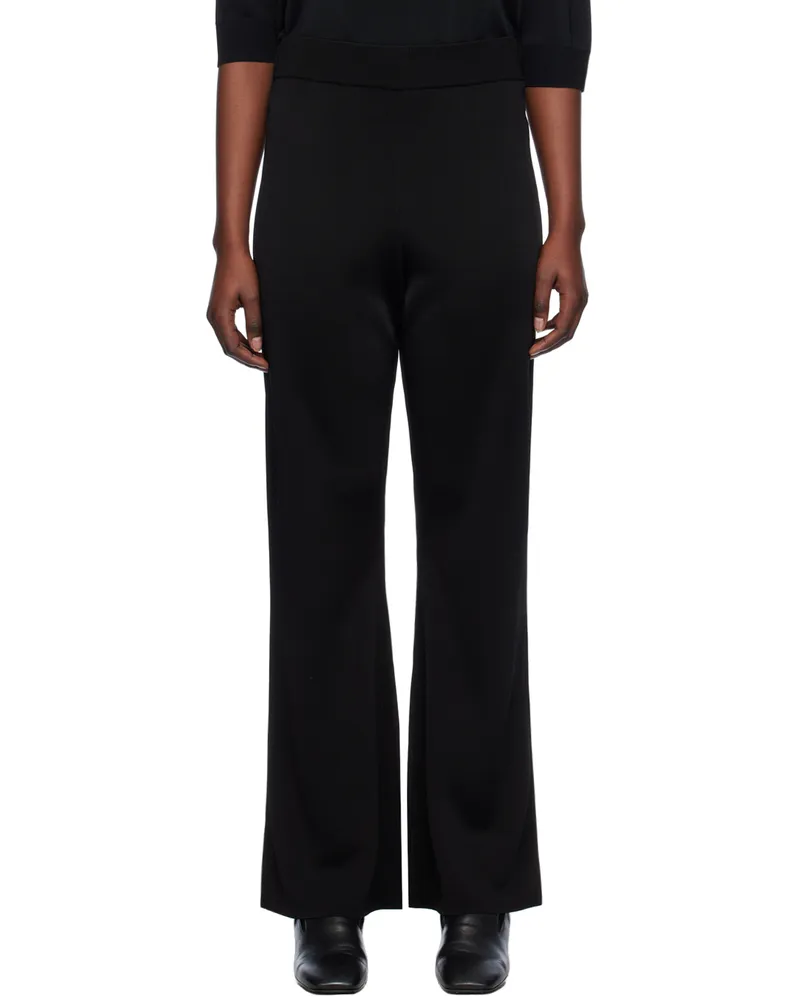 Studio Nicholson Black Linna Trousers Black