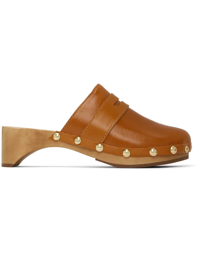 by FAR Tan Hans Clogs Caramel