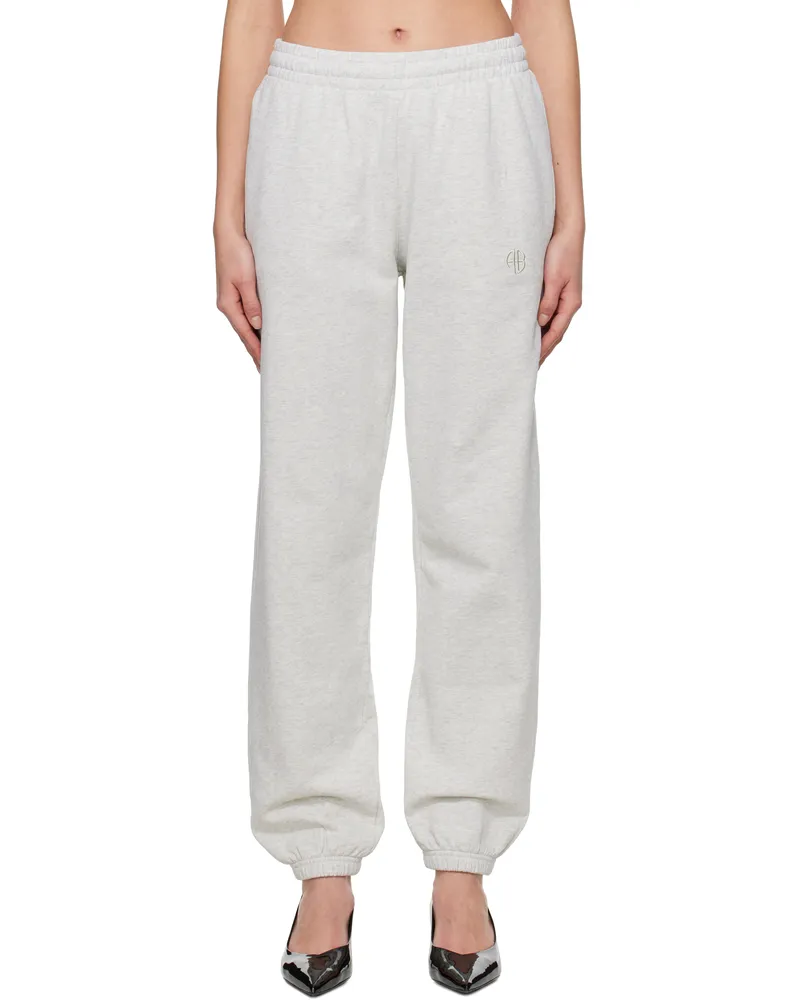 Anine Bing Gray Karter Sweatpants Grey