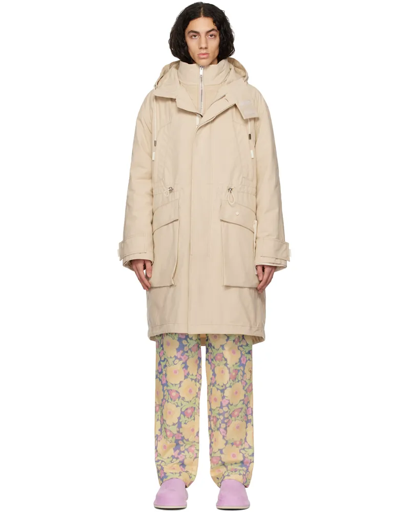 Jacquemus Beige 'La Parka Cozi' Coat Light