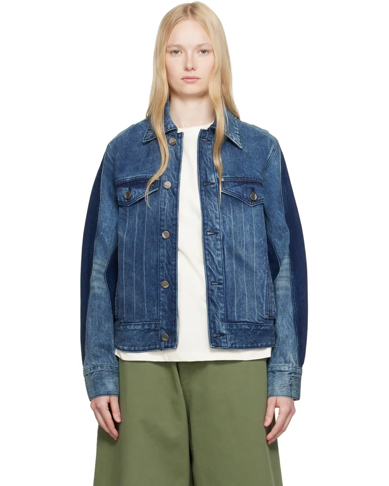 Adererror Blue 1603 Trucker Denim Jacket Blue