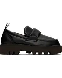 Dries van Noten Black Padded Loafers Black